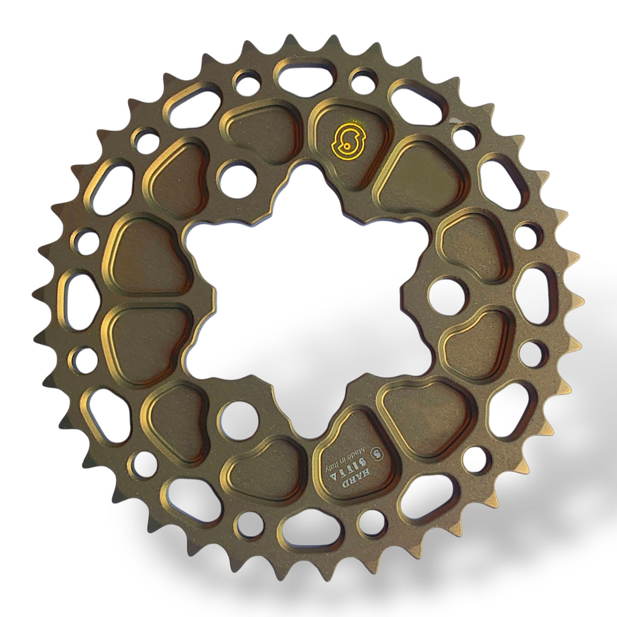 Sitta Ergal Kettenrad 420 – 3-Loch, Harteloxiert, Made in Italy