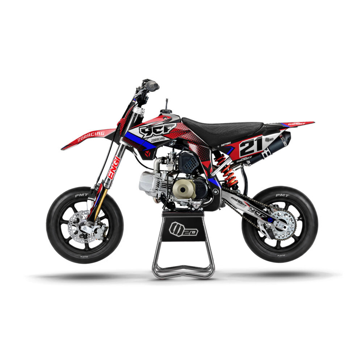 Dekor-Kit – für YCF SM125 | SM155 | SM190 Red