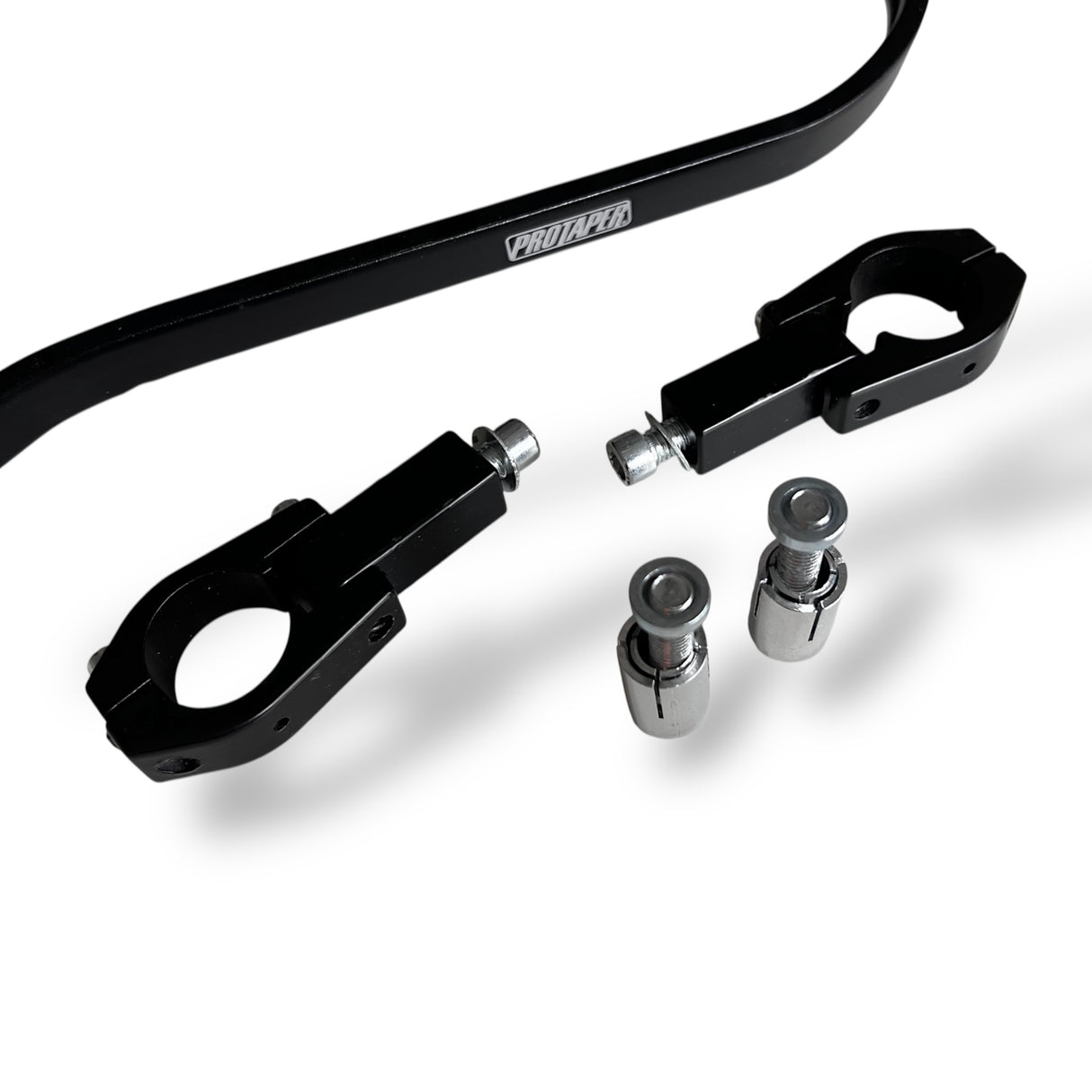 Handschützer Handguards Pitbike Universal Aluminium Schwarz