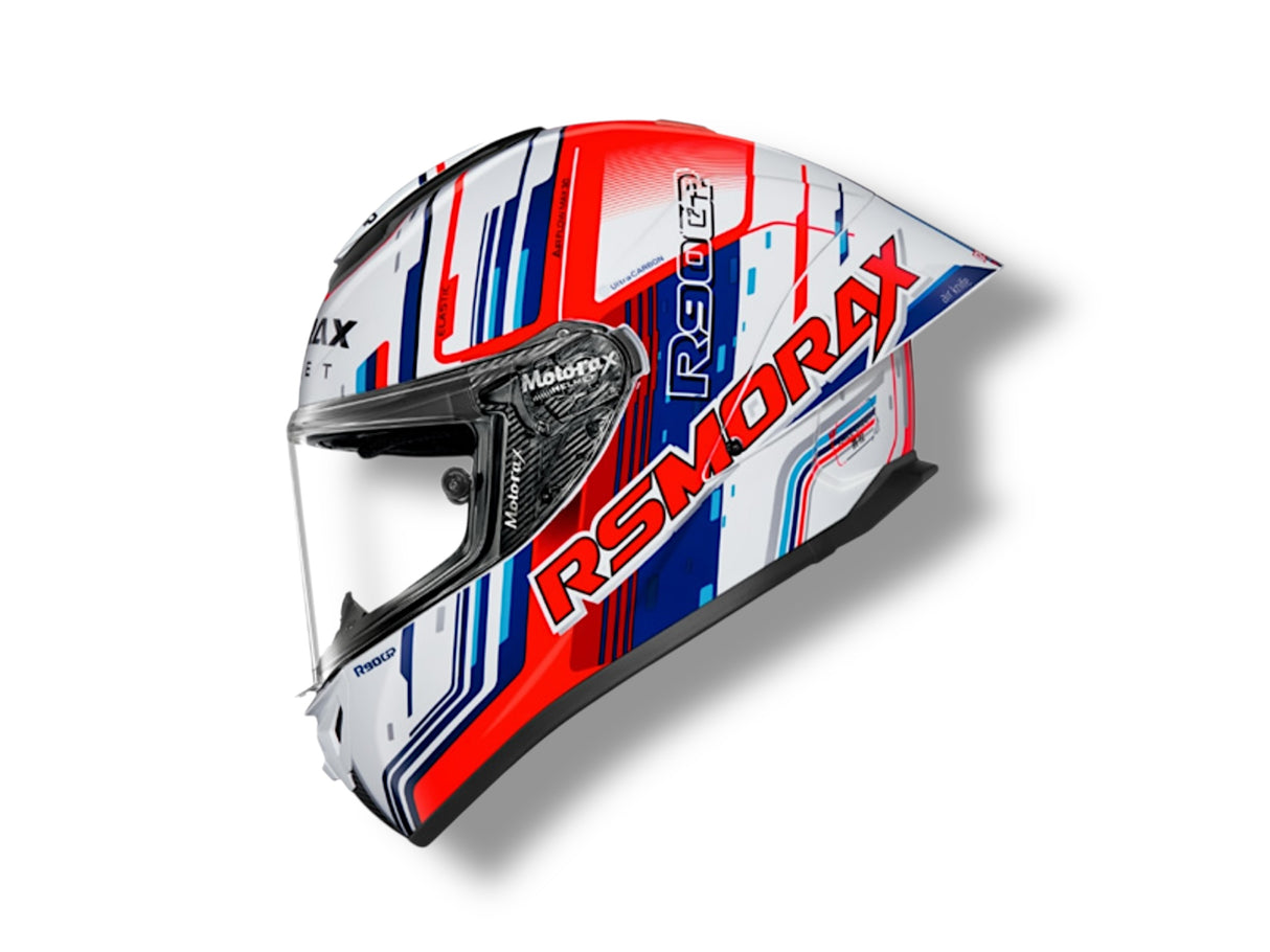 RSMORAX R90GP ELEMENT MC2 – Helm mit Ultra Carbon Technologie