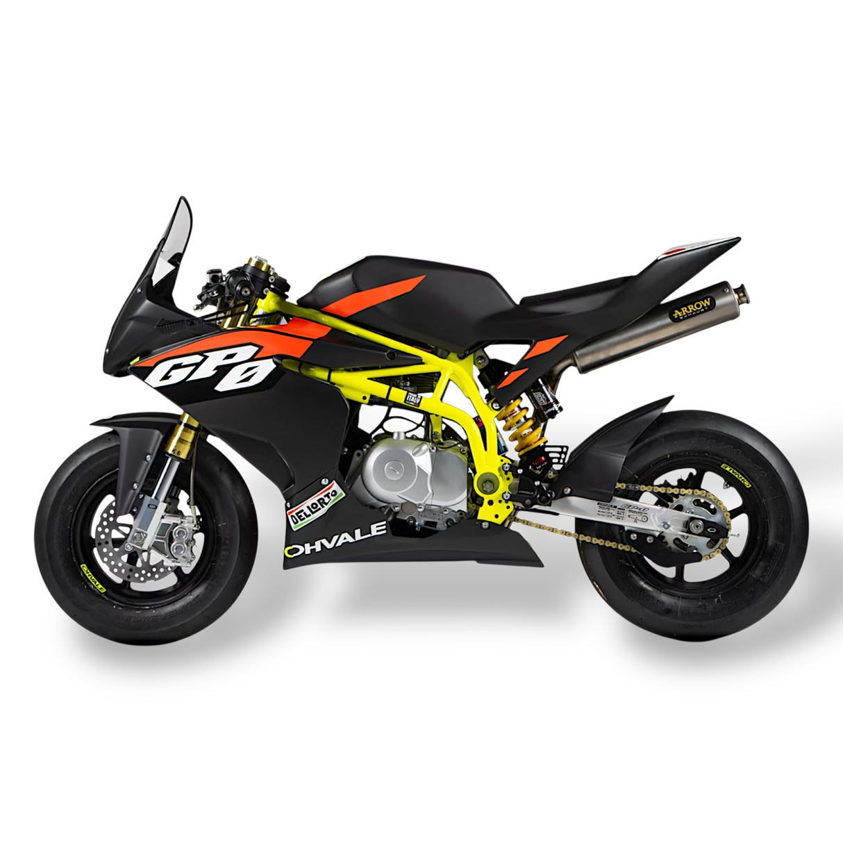 OHVALE GP-0 160 4S EVO Race MiniGP 10 Zoll, Modelljahr 2026