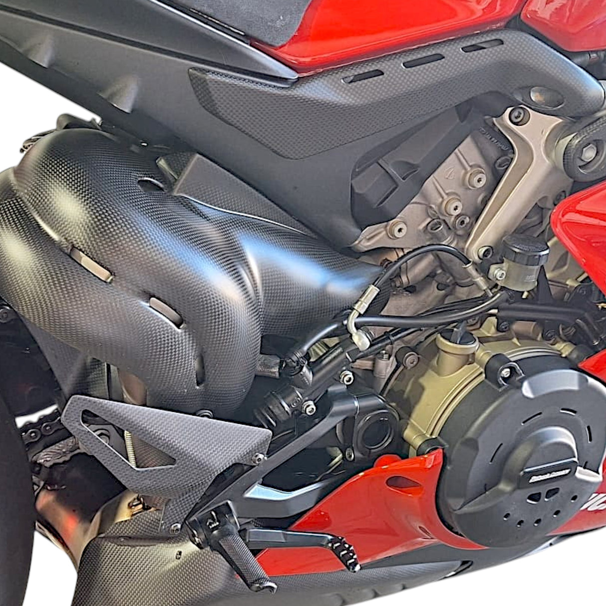 Heel Guard Carbon KIT Aprilia RSV4 Tuono V4 Tuono 2021-2024