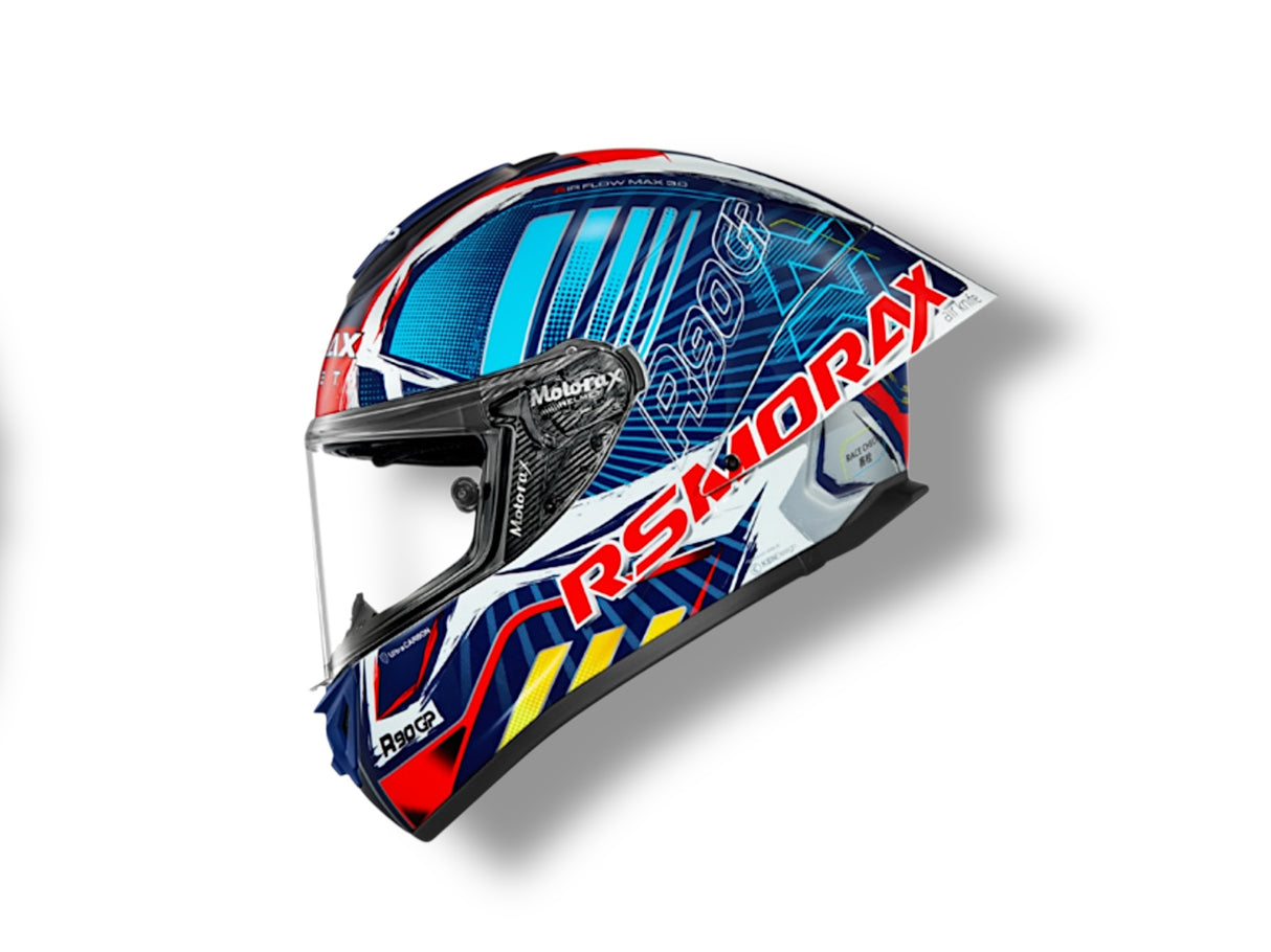 RSMORAX R90GP GADA-MC1 – Helm mit Ultra Carbon Technologie