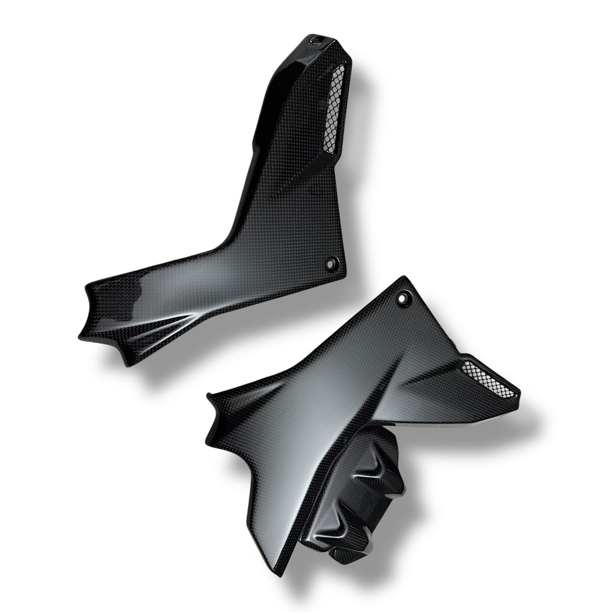 Seitenverkleidung in Zylinderkopfabdeckung Carbon Ducati Multistrada V4