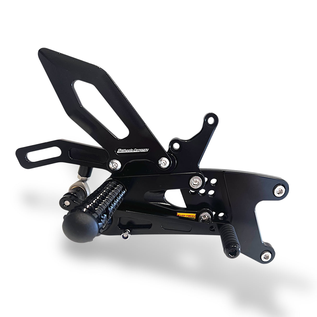 2Wheels Company EVO-TECH Fußrastenanlage Yamaha YZF R1 2015-2025 RN32 RN49 RN65