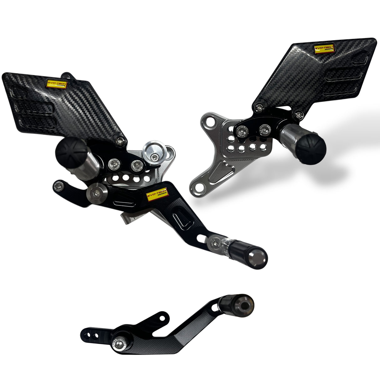 2Wheels Company Fußrastenanlage EVO-TECH Yamaha MT09 2021+ / XSR 900