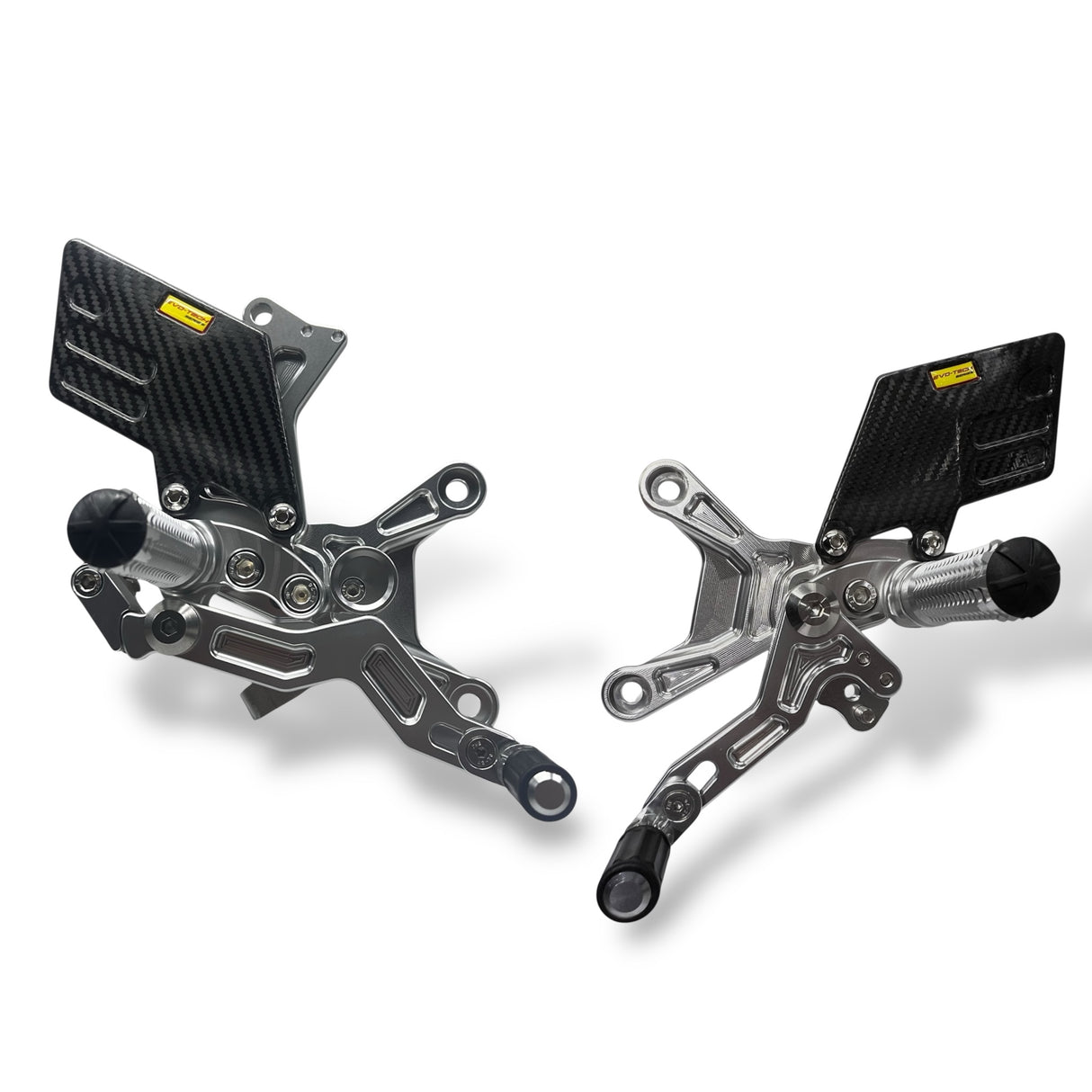 2Wheels Company Fußrastenanlage EVO-TECH Kawasaki ZX6-R 2006-2023