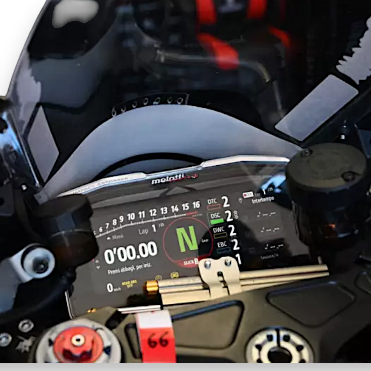 Melotti Dashboard Protektor Ducati Panigale V4 / Streetfighter V4 2025+