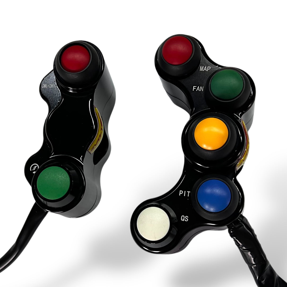 Lenkerschalter Set Kawasaki ZX-6R 2009-2019 Race Version