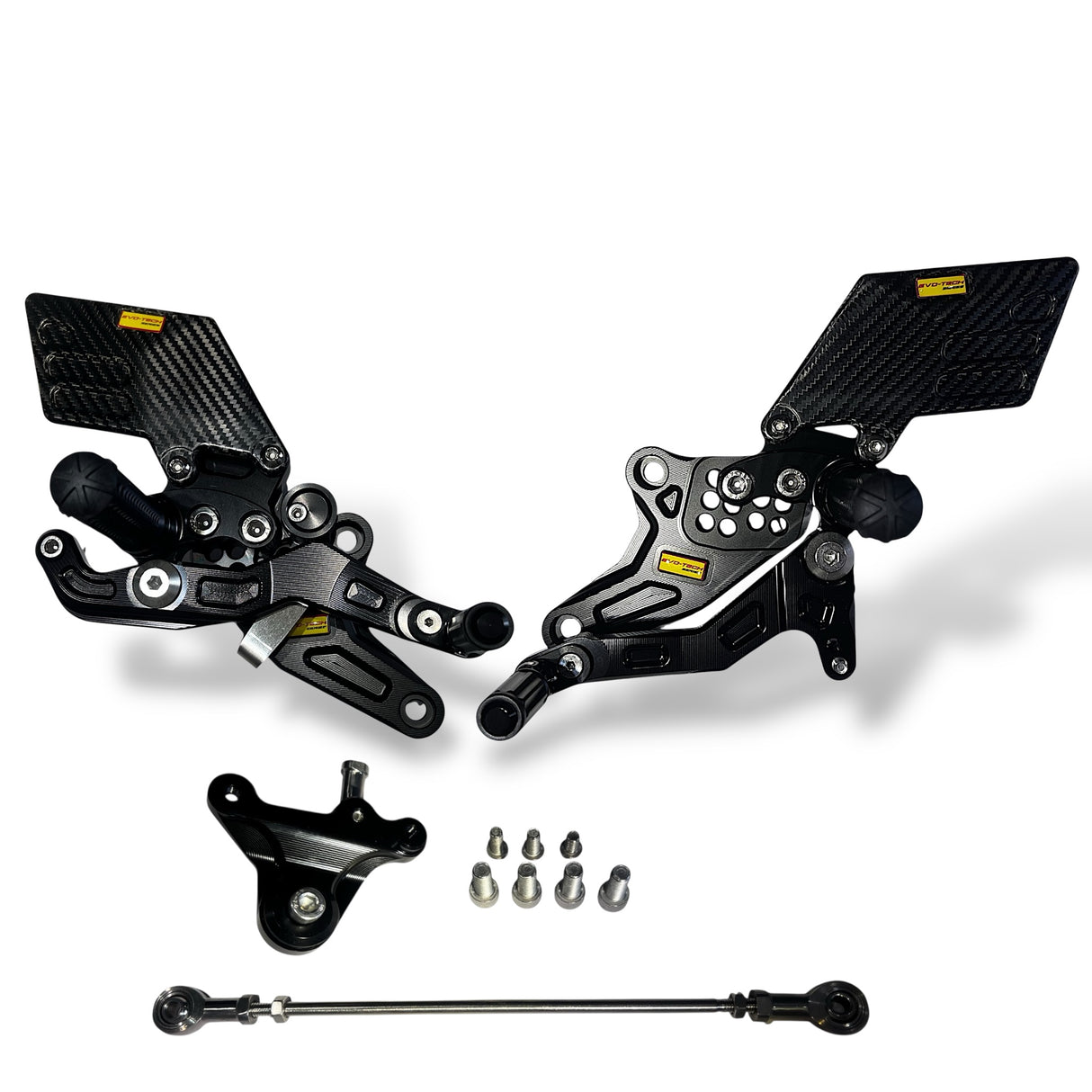 2Wheels Company Fußrastenanlage EVO-TECH Honda CBR650 2019+