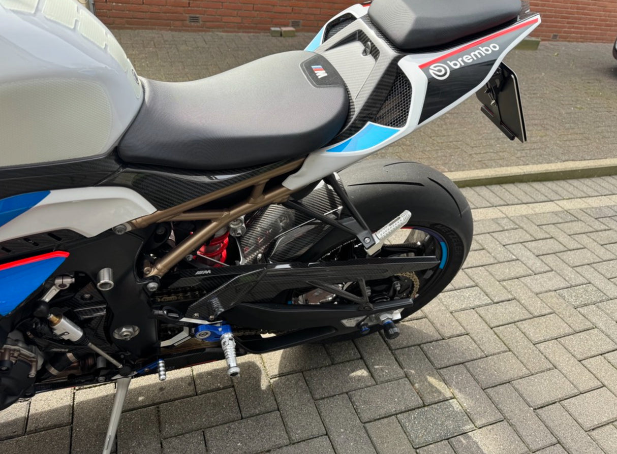 Rear fender + chain guard Carbon BMW S1000RR M1000RR S1000R 2019-2024 K67