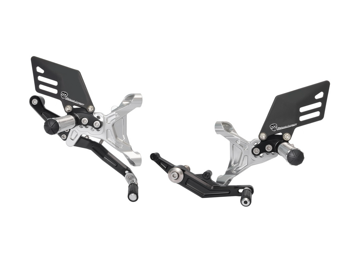 2Wheels-Company Fußrastenanlage EVO-TECH BMW S1000RR M1000RR 2019+