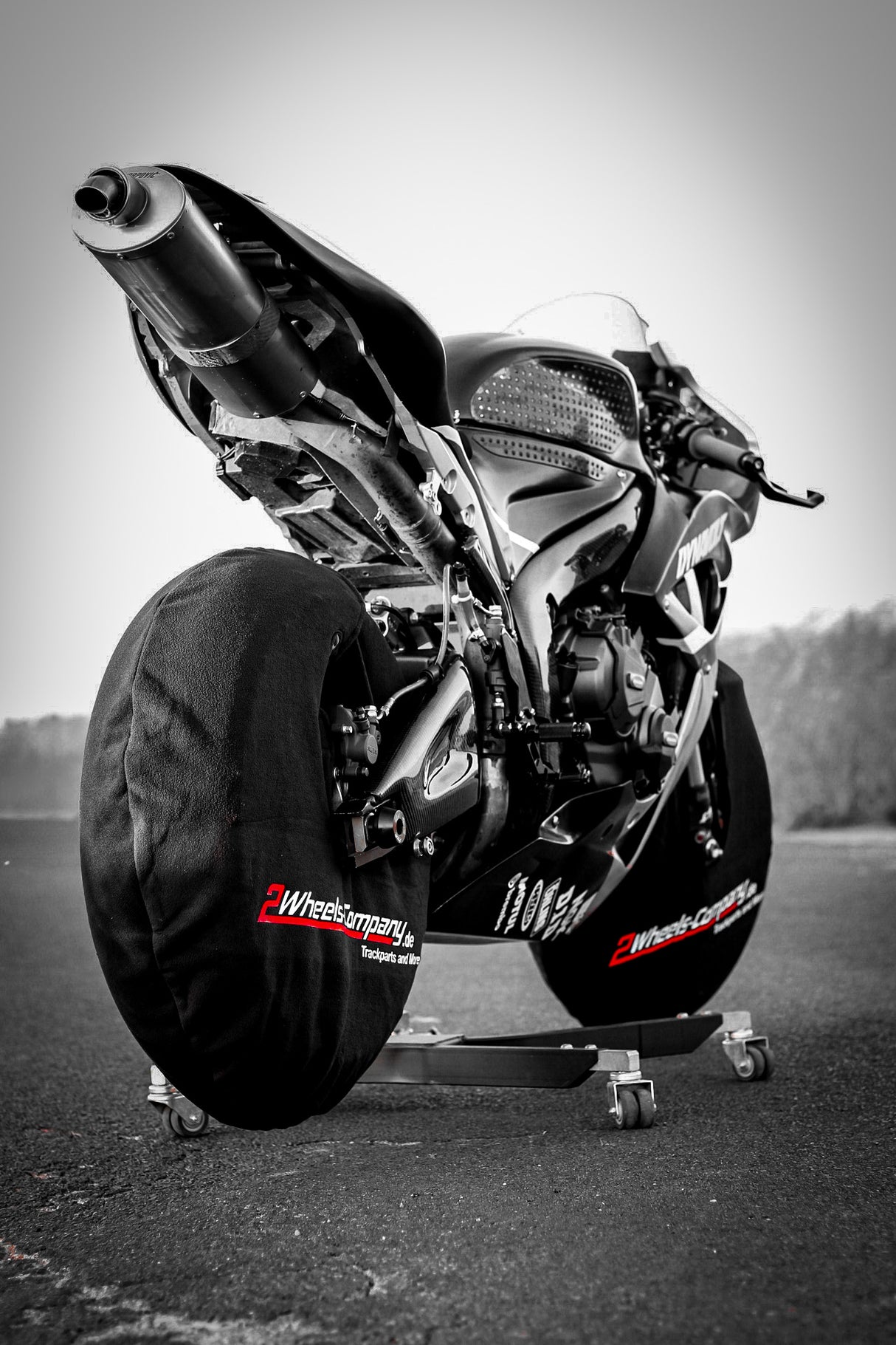 Tire bag Windstopper rim fleece GP-Tech Superbike Supermoto Set 17inch