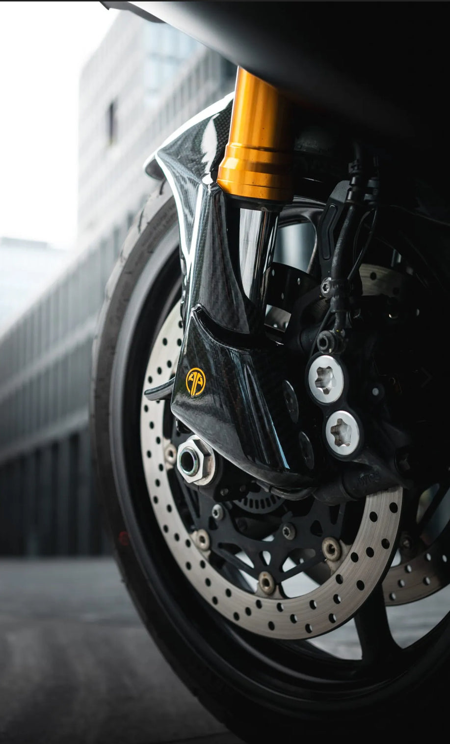 Front Fender Mudguard Carbon Ducati Panigale / Streetfighter V4 V2