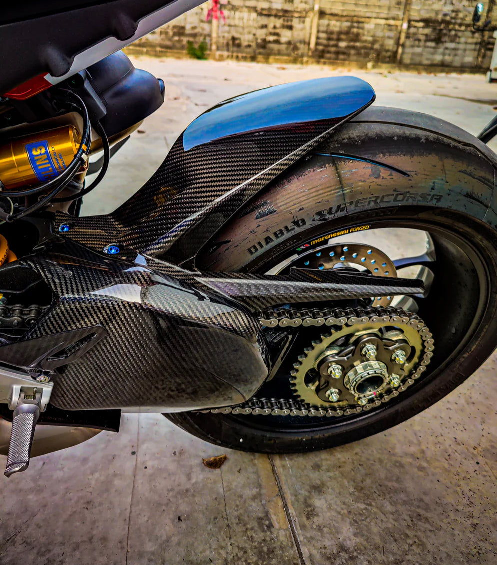 Frame protector carbon Yamaha YZF R6 2017-2024