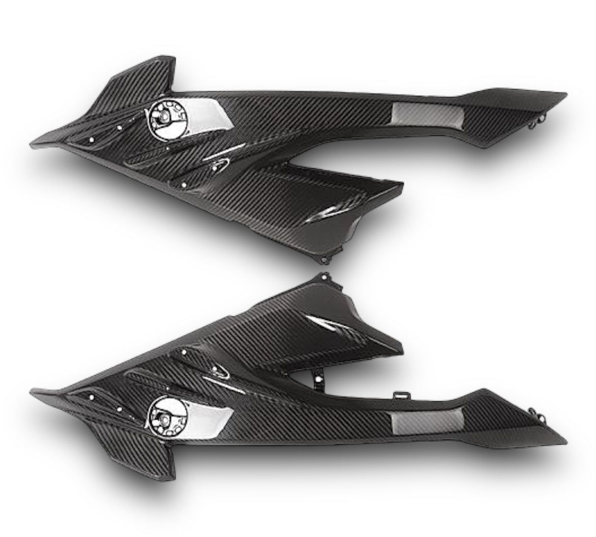 Side panel carbon BMW S1000RR from 2023 K67 pair