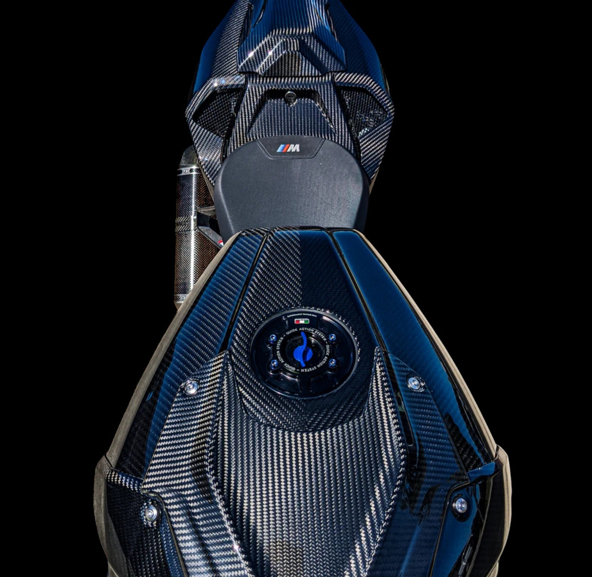 Tank cover tank hood carbon BMW S1000RR 2009-2014