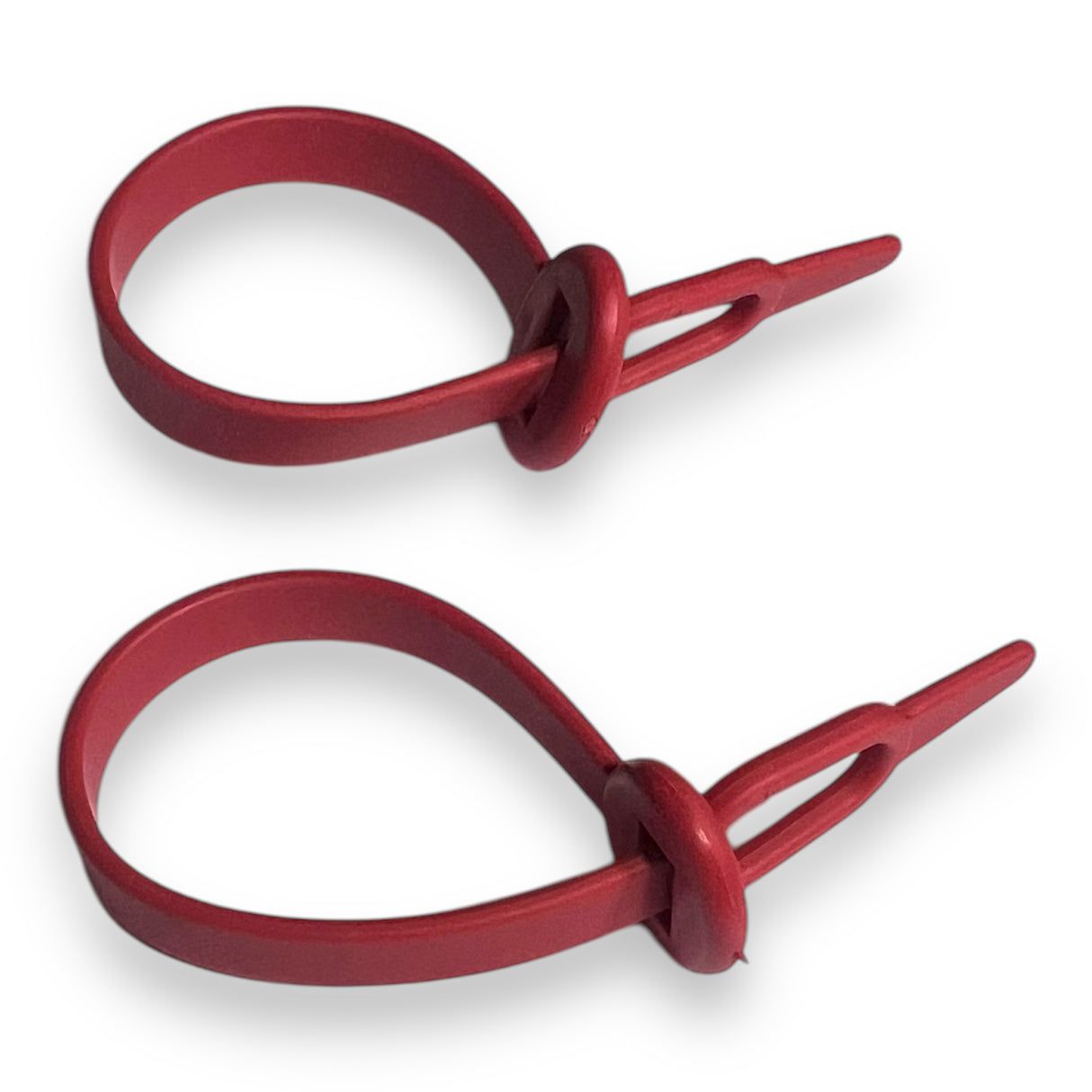 2x Universal-Silikon Kabelbinder Kabel Wiederverschließbar