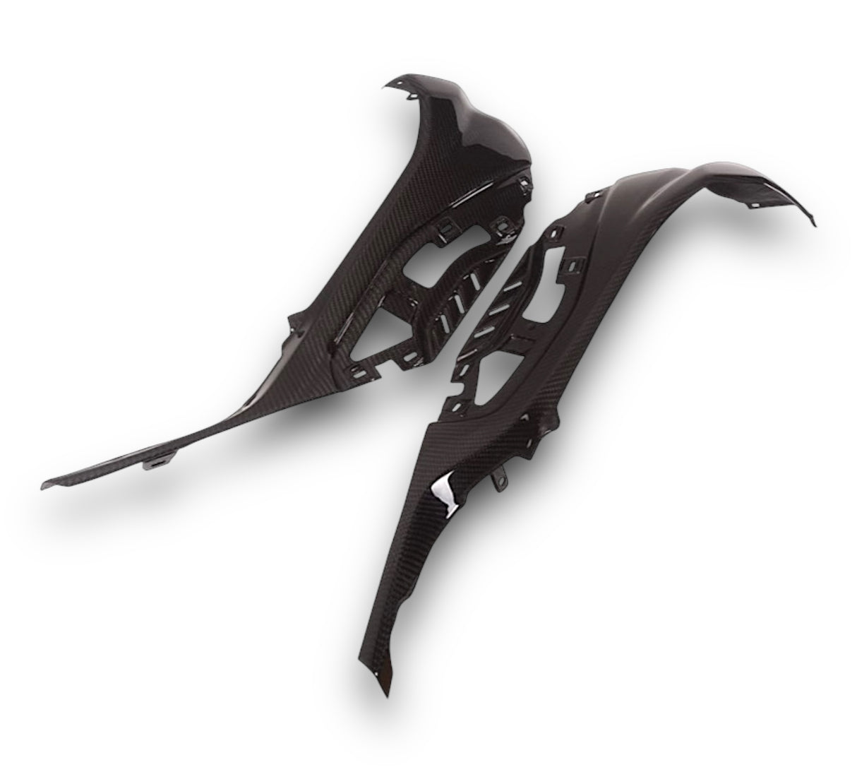 Tankseitenverkleidung Seitenverkleidung mit Aussparung Carbon BMW S1000RR M1000RR S1000R