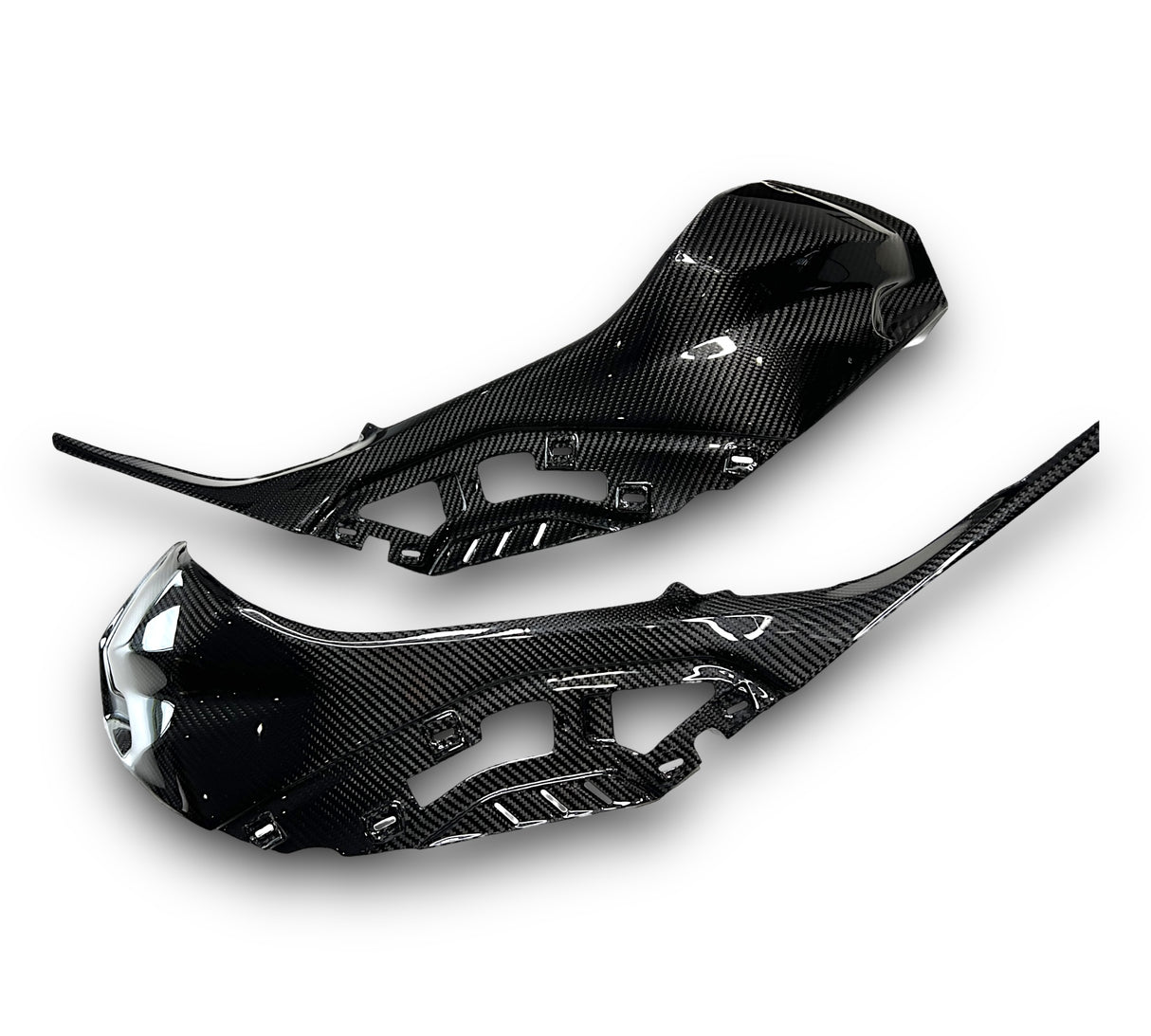 Tankseitenverkleidung Seitenverkleidung mit Aussparung Carbon BMW S1000RR M1000RR S1000R