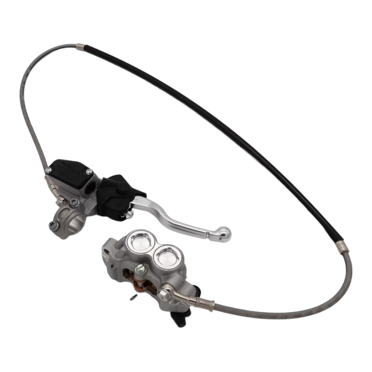 FORMULA BREMSANLAGE 4-KOLBEN PITBIKE BREMSPUMPE