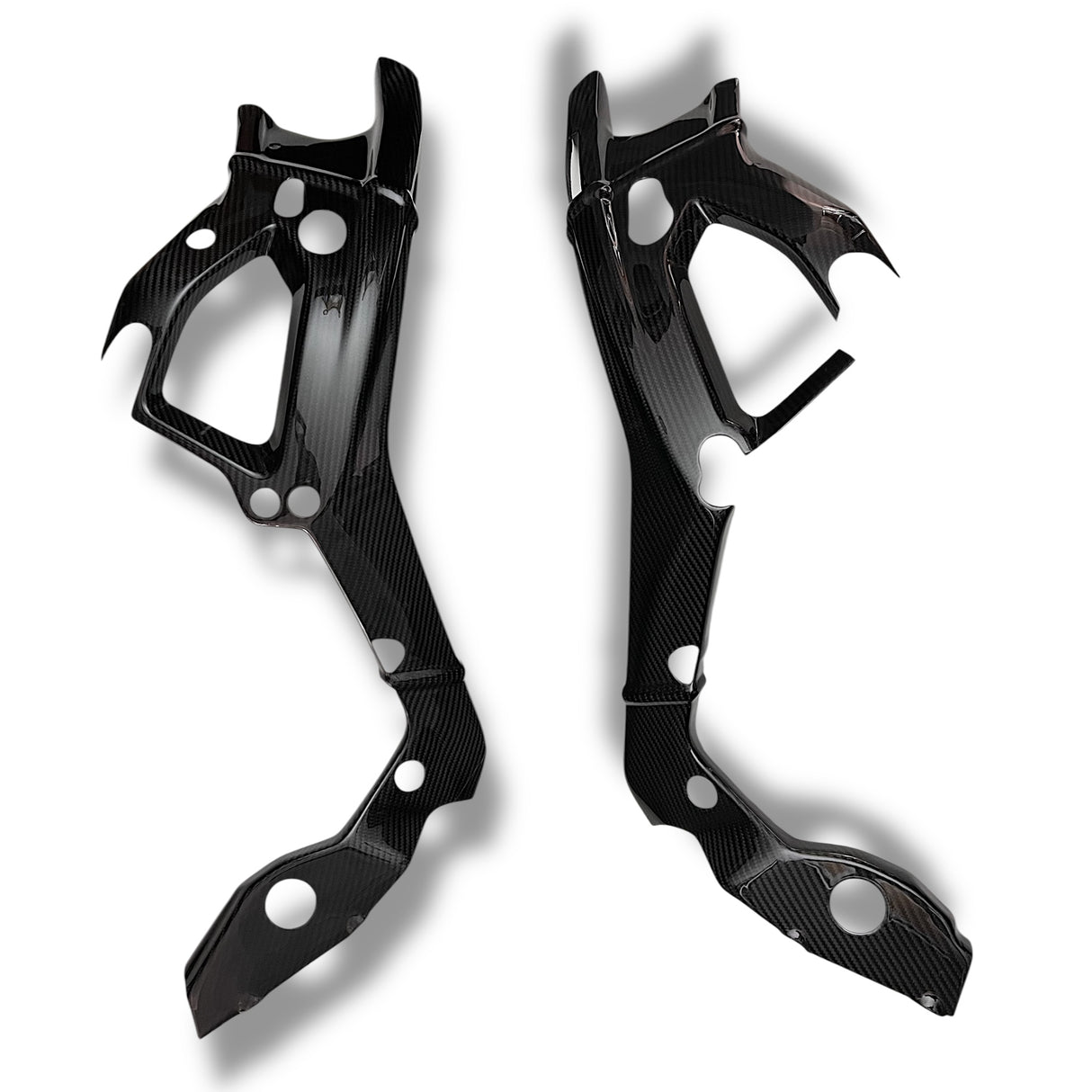 Frame protectors carbon pair BMW S1000RR 2019-2024 K67 short version