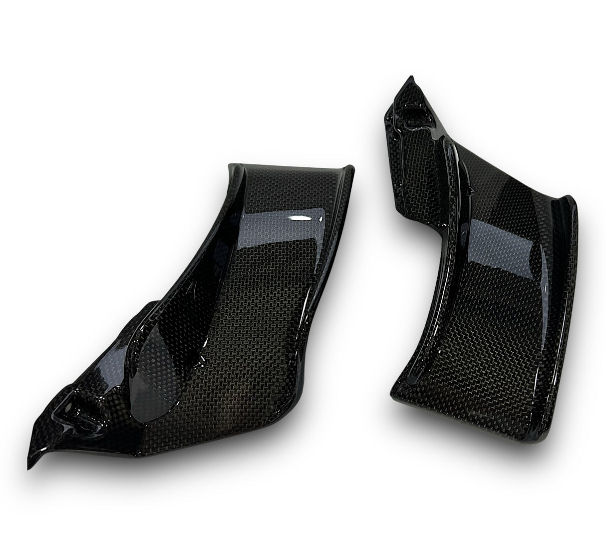 Winglets Carbon Ducati Streetfighter V4 V2 OEM Style unten