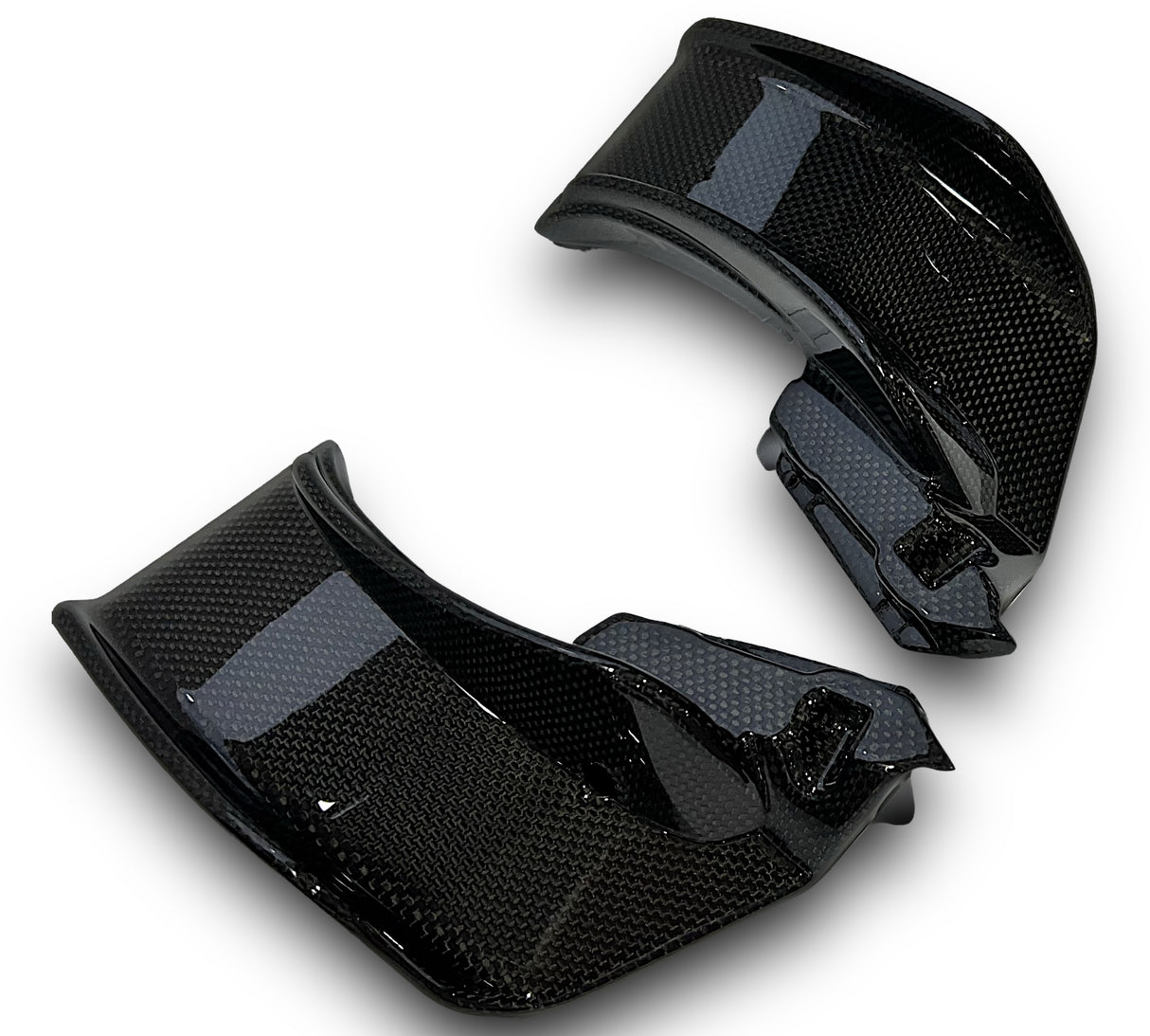 Winglets Carbon Ducati Streetfighter V4 V2 OEM Style unten