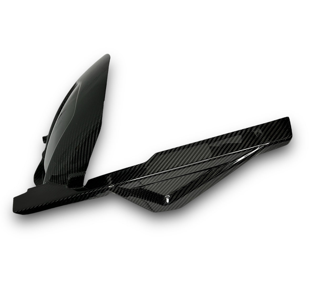 Rear fender with chain guard Rear Fender+Chain Guard Carbon Aprilia RSV4 Tuono V4 2021+