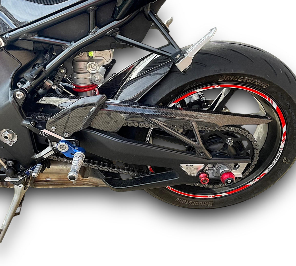 Kettenschutz Chain Guard Carbon BMW S1000RR M1000RR 2019-2025 / BMW S1000R 2021-2025