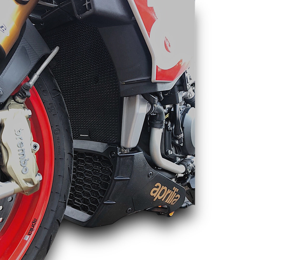 Kühlerschutzgitter Kühlerschutz Aprilia RSV4 Tuono 2009-2024 schwarz