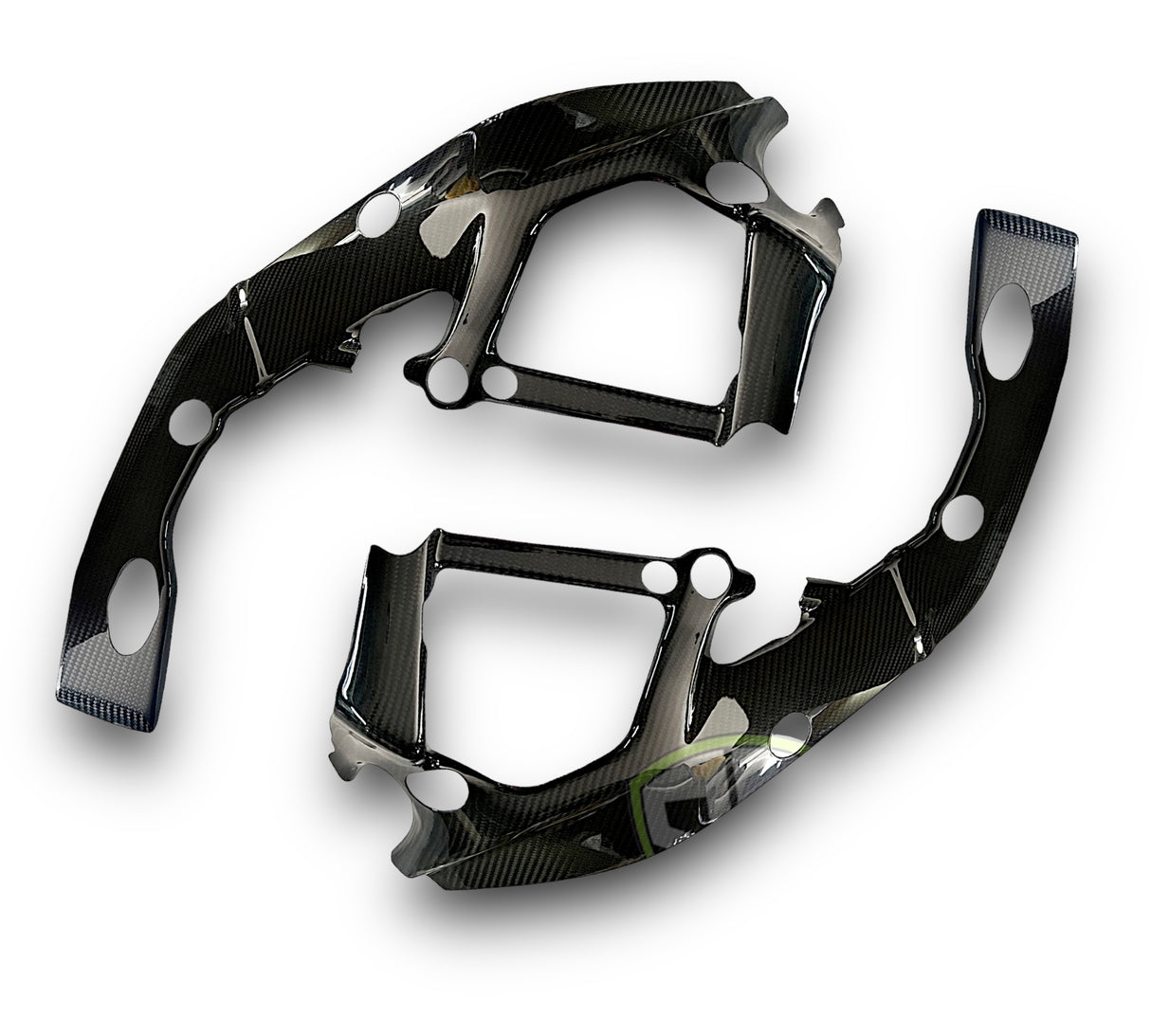 Rahmenschoner Carbon Frame Cover Set Paar BMW S1000RR 2009-2014 (Racing)