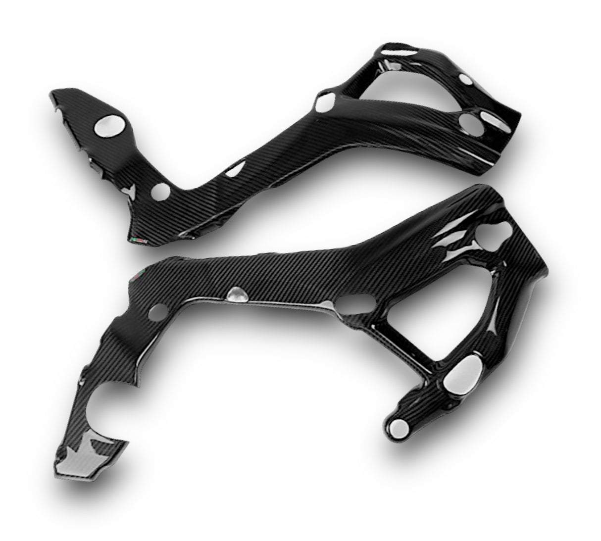 Frame protectors carbon pair BMW S1000RR 2019-2024 K67 short version