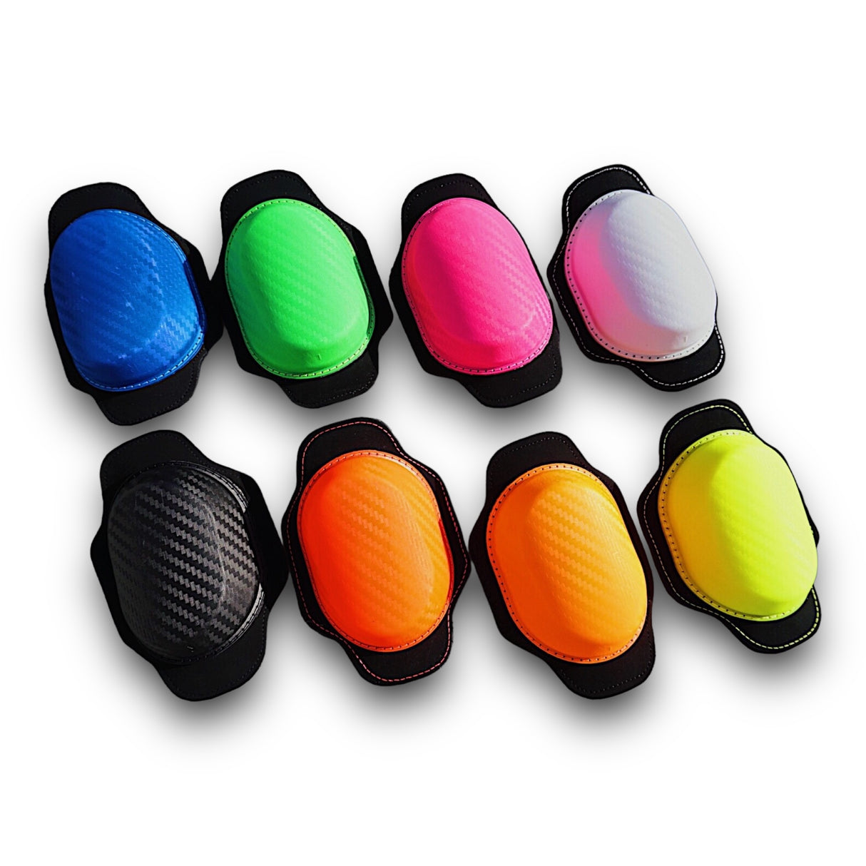 KNEE SLIDERS CARBON OPTIC PLASTIC PAIR