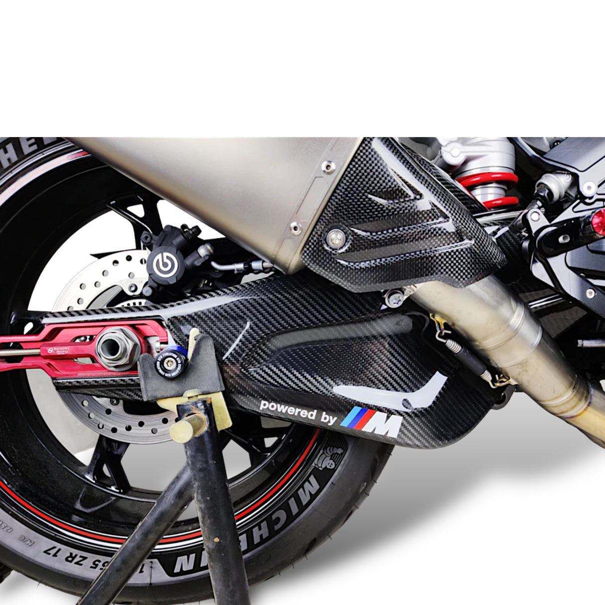 Swingarm protector Carbon BMW S1000RR M1000RR 2019-2024 / BMW S1000R 2021-2024
