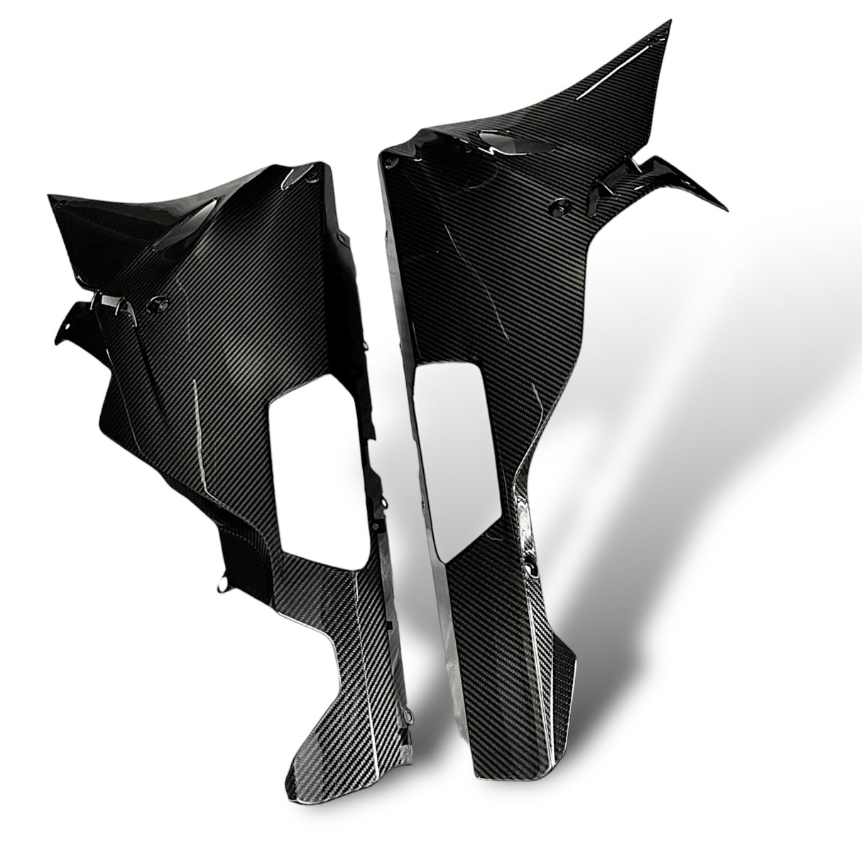 Front fairing spoiler carbon BMW S1000RR 2015-2018 L+R Set