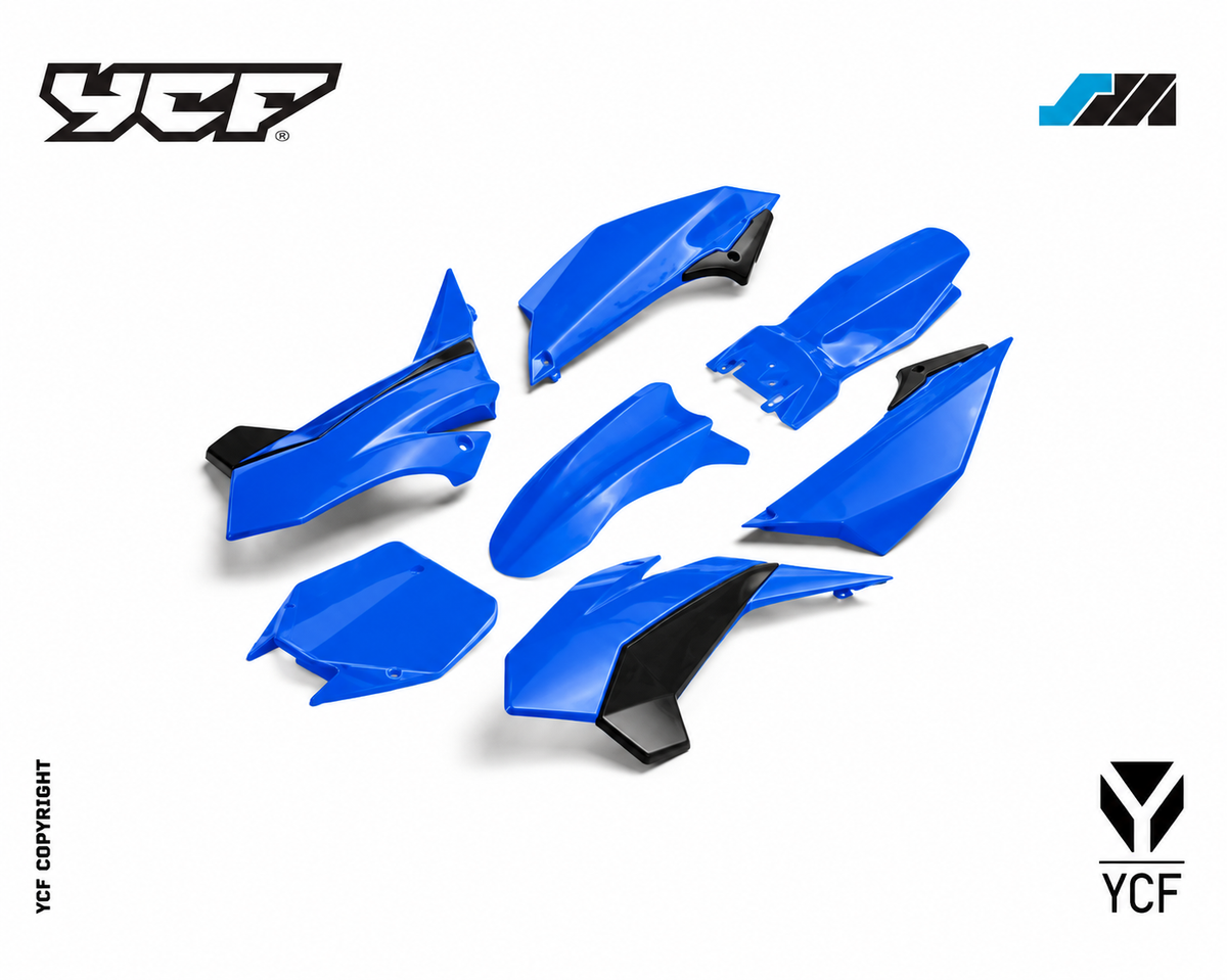 YCF Plastik Kit SM150 SM190 Supermoto div. Farben