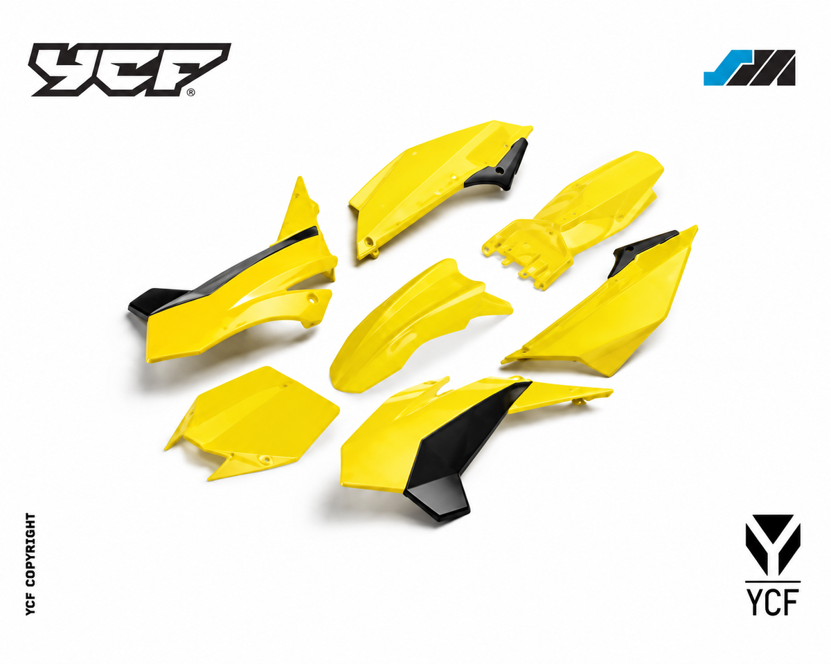 YCF Plastik Kit SM150 SM190 Supermoto div. Farben