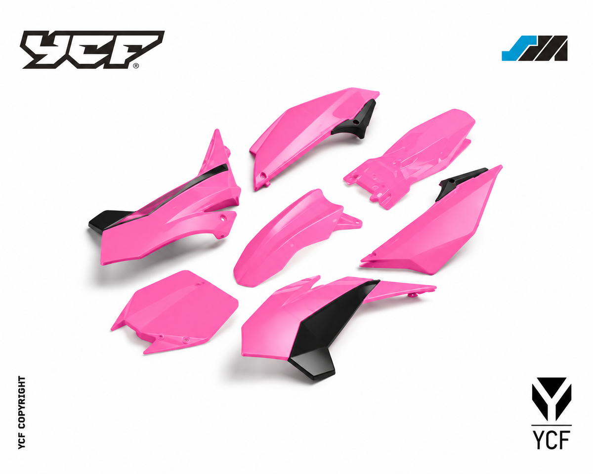YCF Plastik Kit SM150 SM190 Supermoto div. Farben