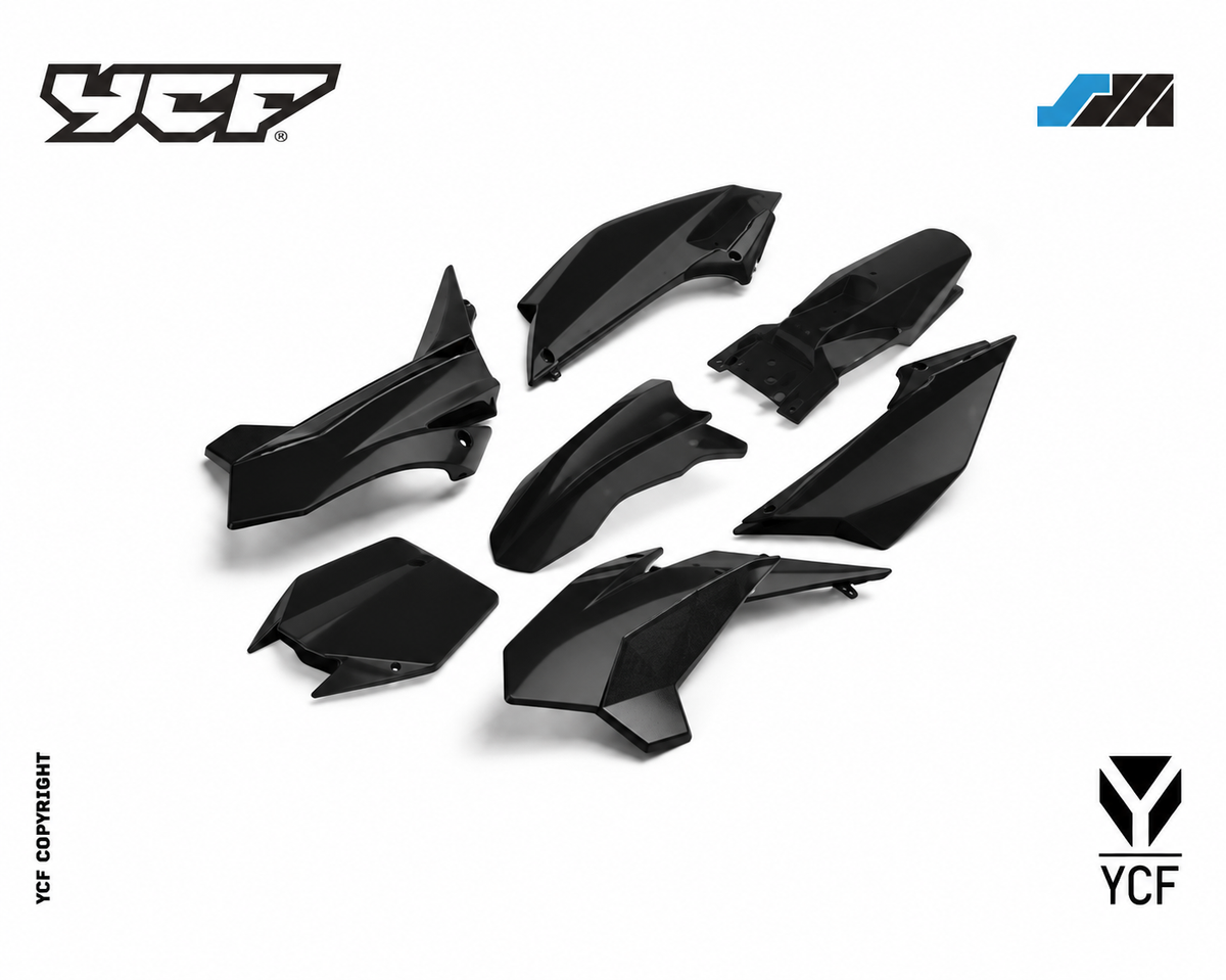YCF Plastik Kit SM150 SM190 Supermoto div. Farben