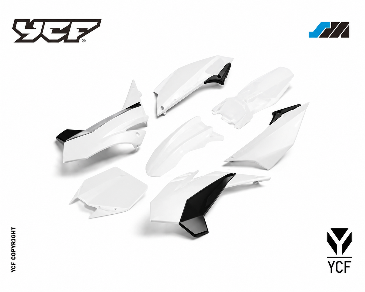 YCF Plastik Kit SM150 SM190 Supermoto div. Farben
