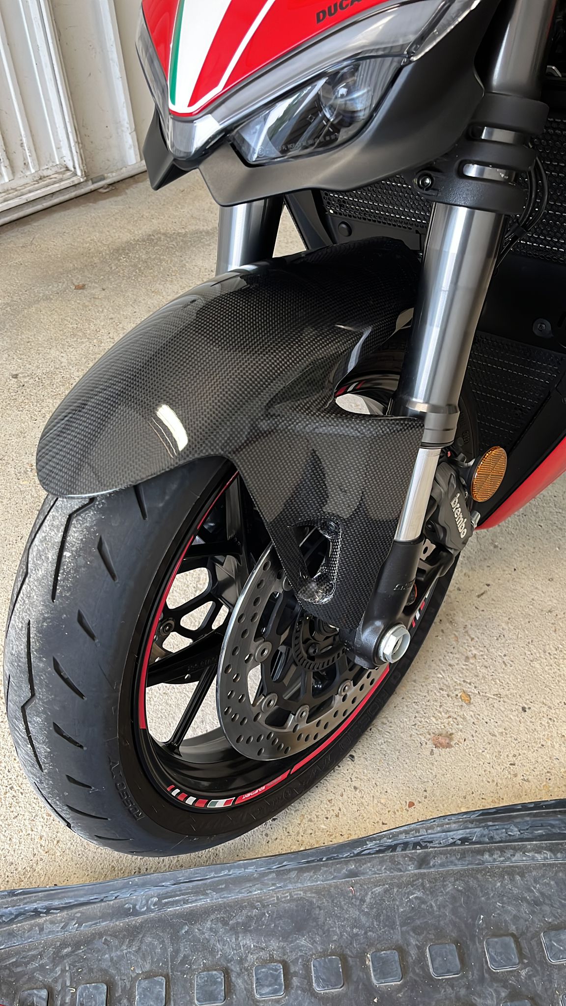 Front Fender Kotflügel Carbon Ducati Panigale / Streetfighter V4 V2