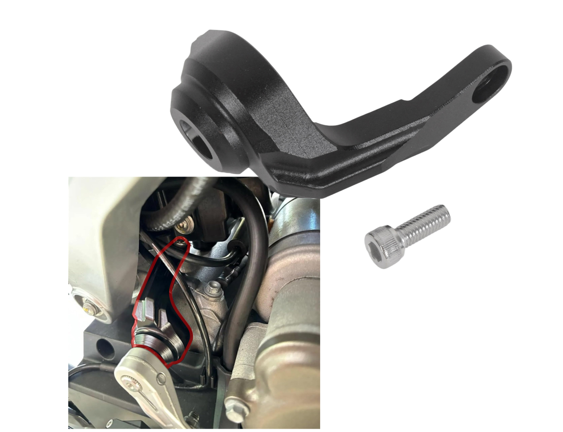 Schaltwellenabstützung Shiftholder Aprilia RS660 und Tuono 660