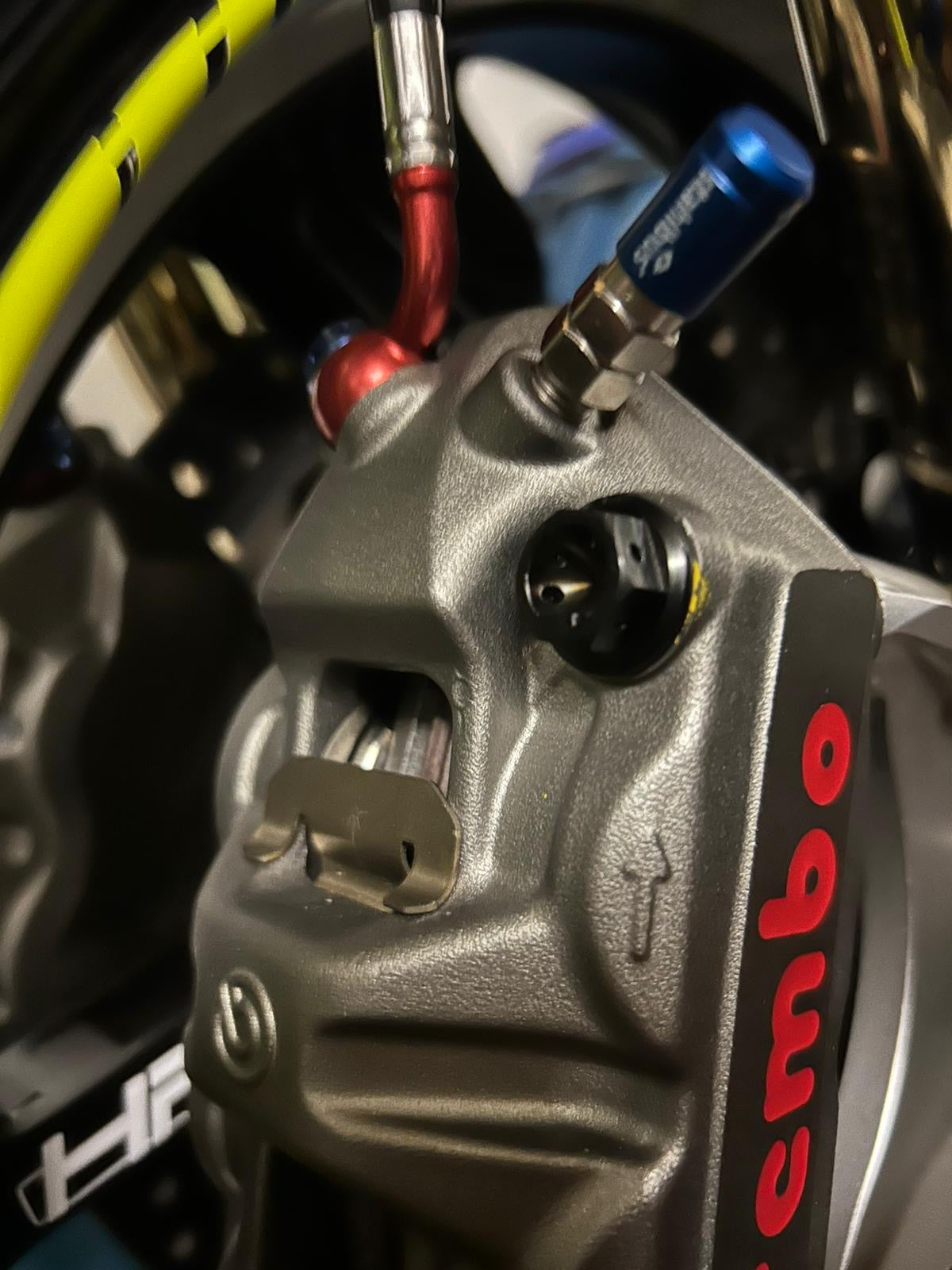 4x titanium screws kit brake calliper M10x65mm