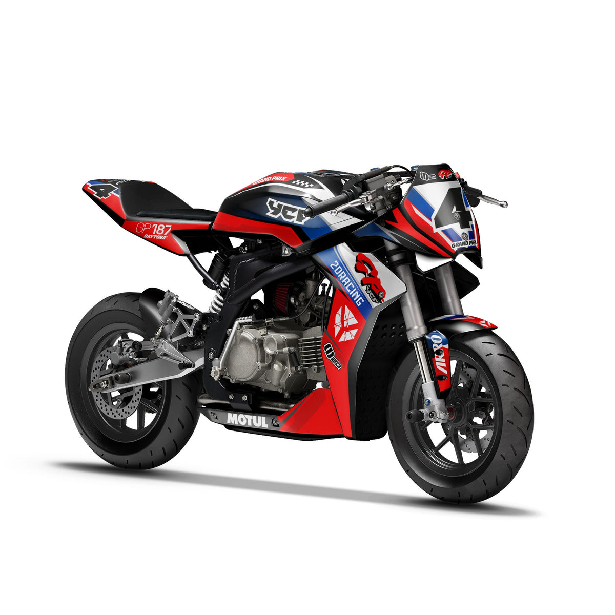 Dekor-Kit – für YCF Mini GP 107 | GP 157 | GP 187 Red
