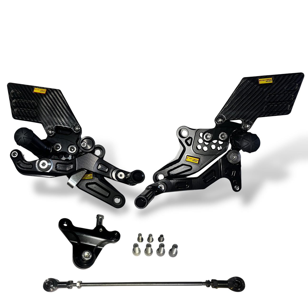 2Wheels Company Fußrastenanlage EVO-TECH Honda CBR 650 2019+