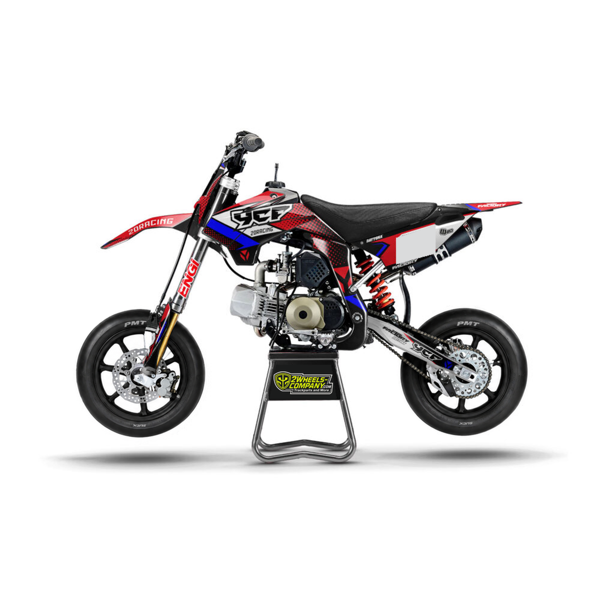 Dekor-Kit – für YCF SM125 | SM155 | SM190 Red