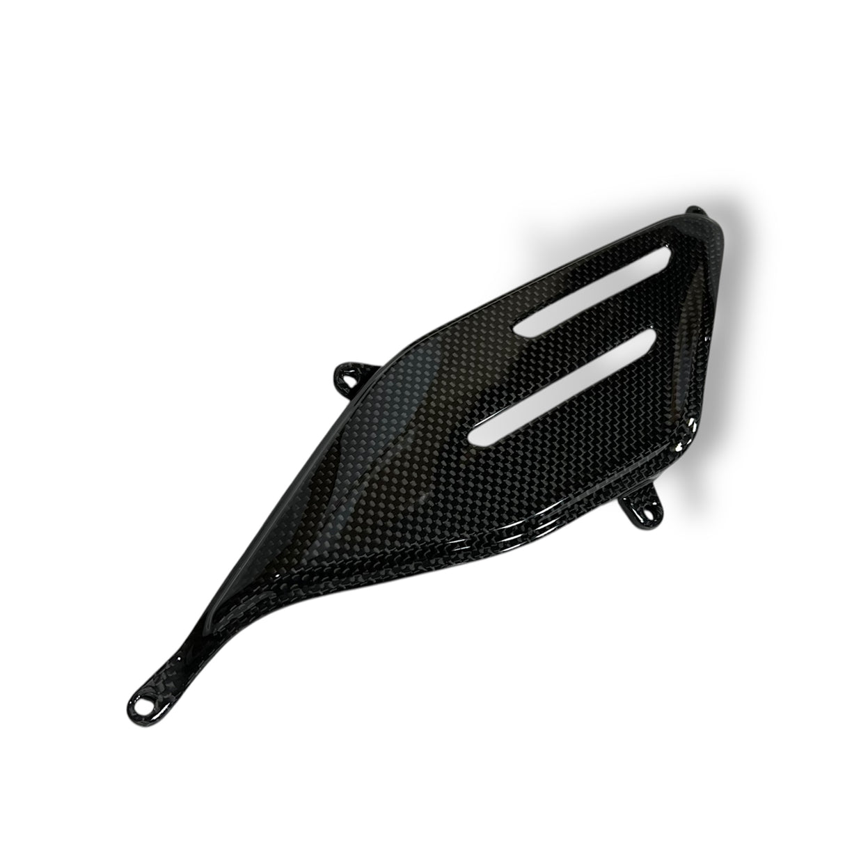 Deckel für Auspuff Cover Rechts Carbon Ducati Panigale V4