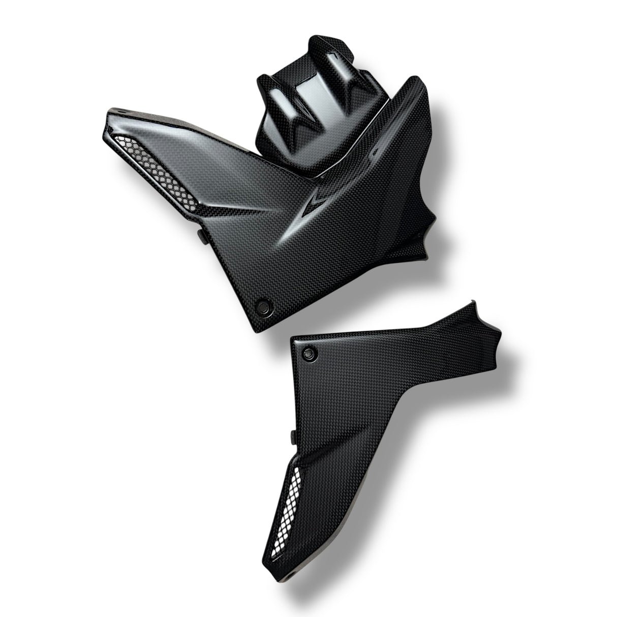 Seitenverkleidung in Zylinderkopfabdeckung Carbon Ducati Multistrada V4