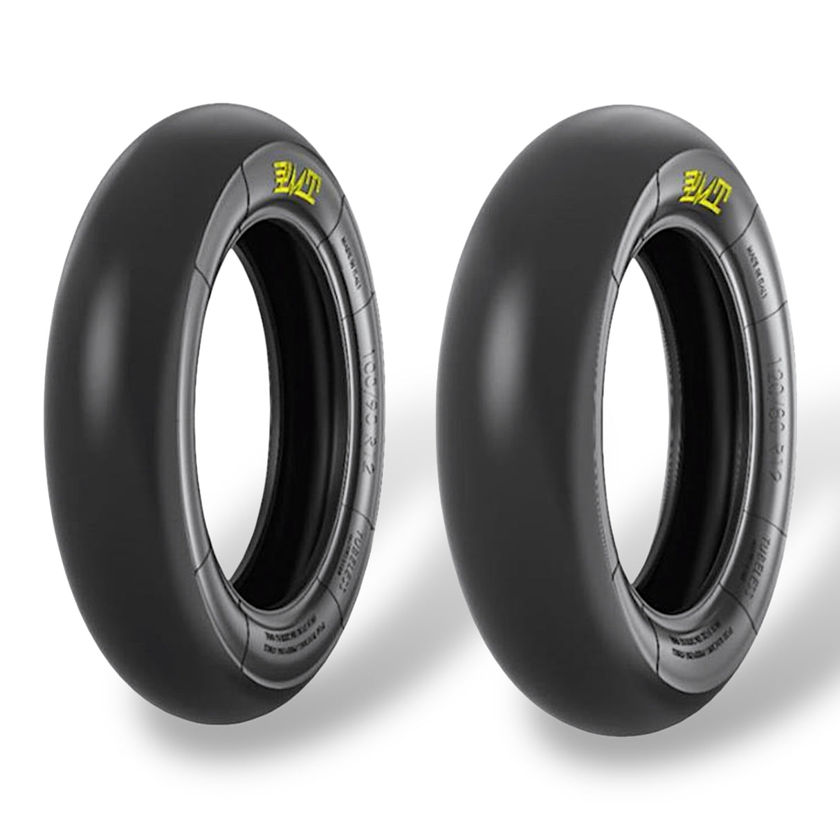 PMT SET Reifen Slicks Pitbike 90/90-10 / 100/85-10